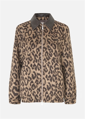 Beline jakke Wool Camel Leopa Baum Und Pferdgarten 